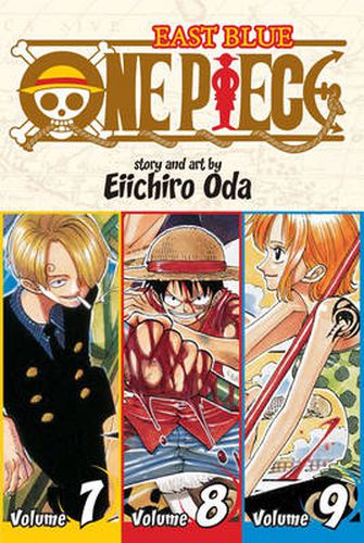 Cover image for One Piece (Omnibus Edition), Vol. 3: Includes vols. 7, 8 & 9
